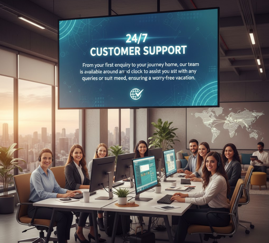 24/7 Customer Support for Himachal Tour Packages 2025